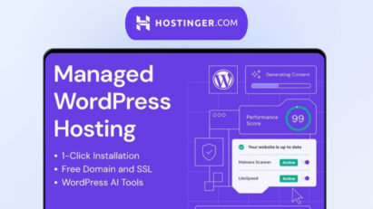 Hostinger Managed WordPress Hosting Deal - 84% OFF