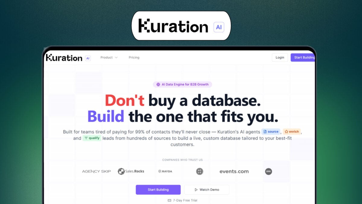 Kuration AI Lifetime Deal image