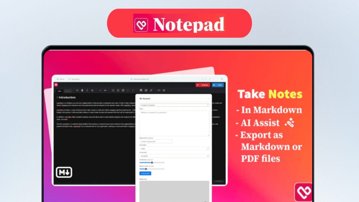 Notepad Featured Image