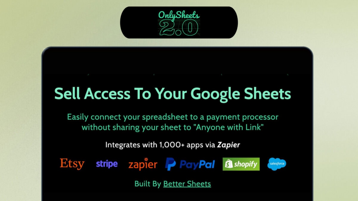 Only Sheets 2.0 Featured Image