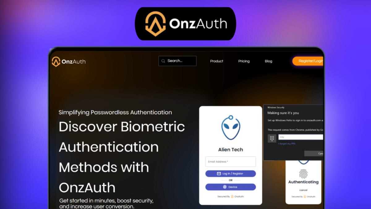 OnzAuth Lifetime Deal | Simple Identity Management