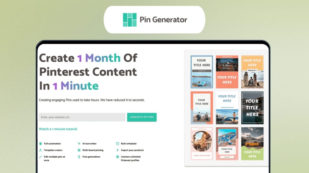 Pin Generator Featured Image
