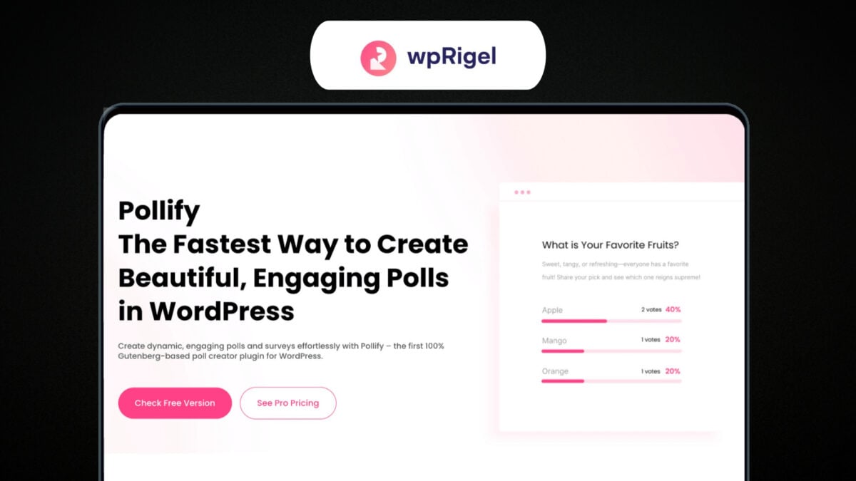Pollify Featured Image