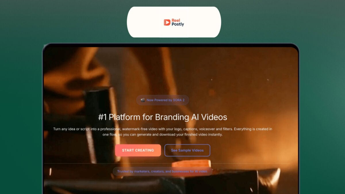 ReelPostly Lifetime Deal | AI Brand Video Studio
