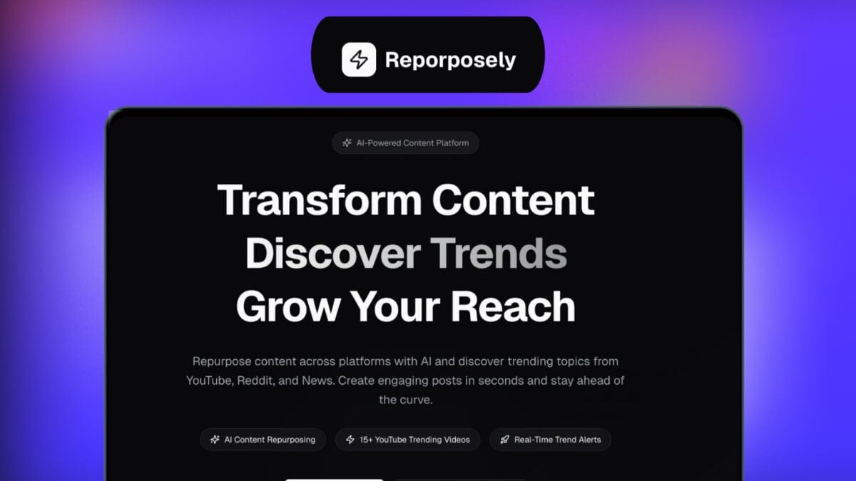 Reporposely Lifetime deal Featured Image