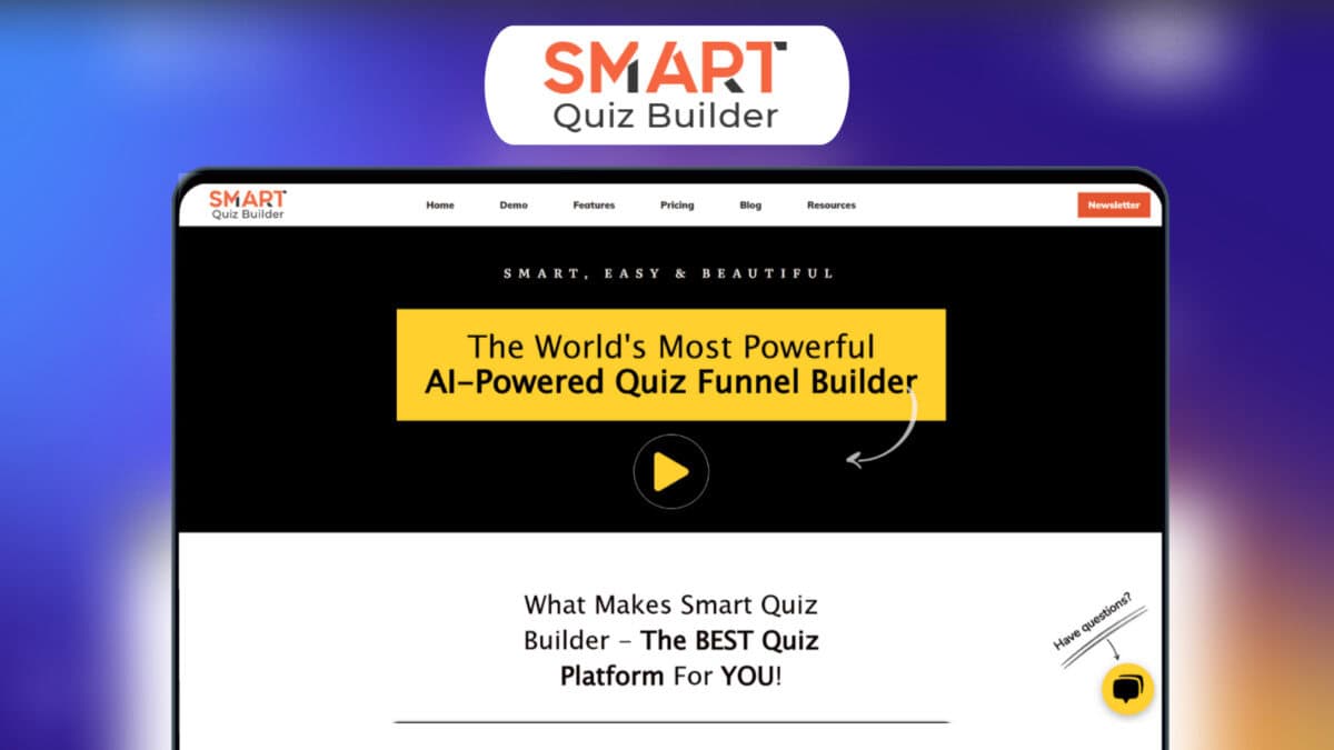 Smart Quiz Builder Lifetime Deal Image