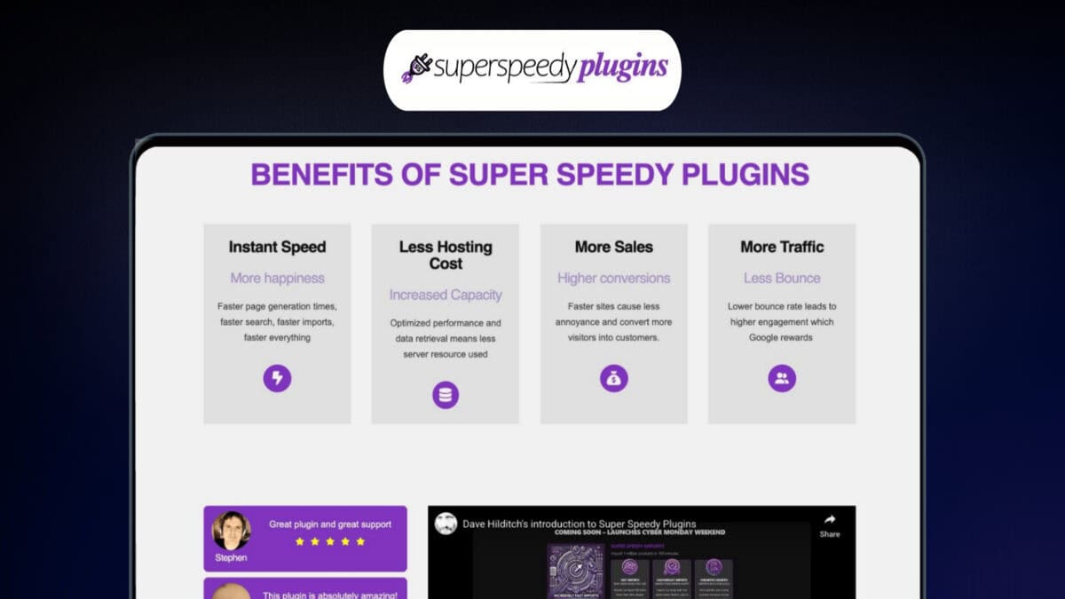 Super Speedy Plugins Image