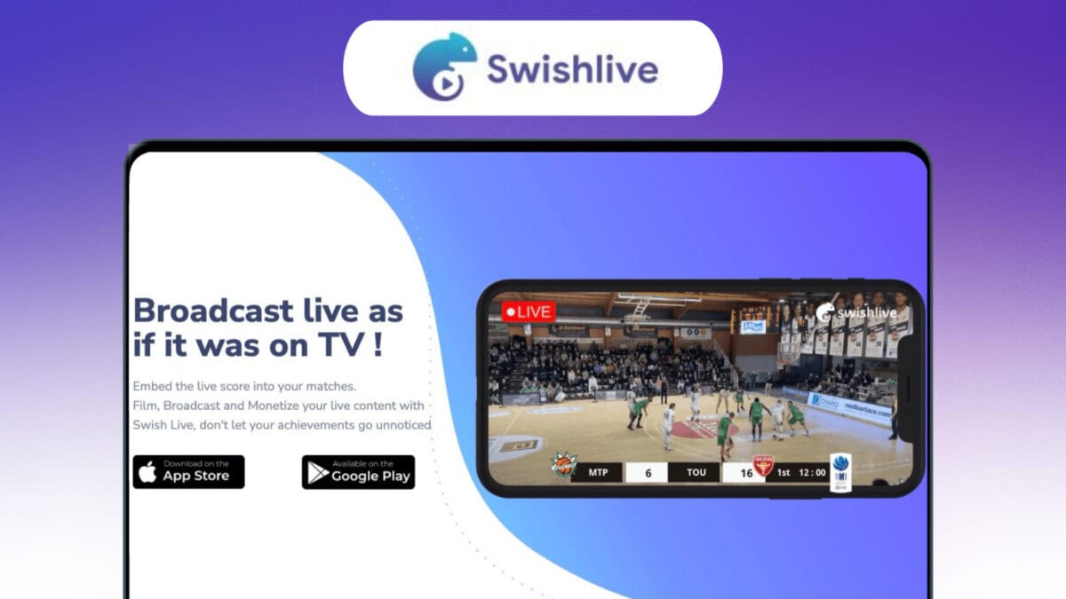 Swish Live streaming lifetime deal image