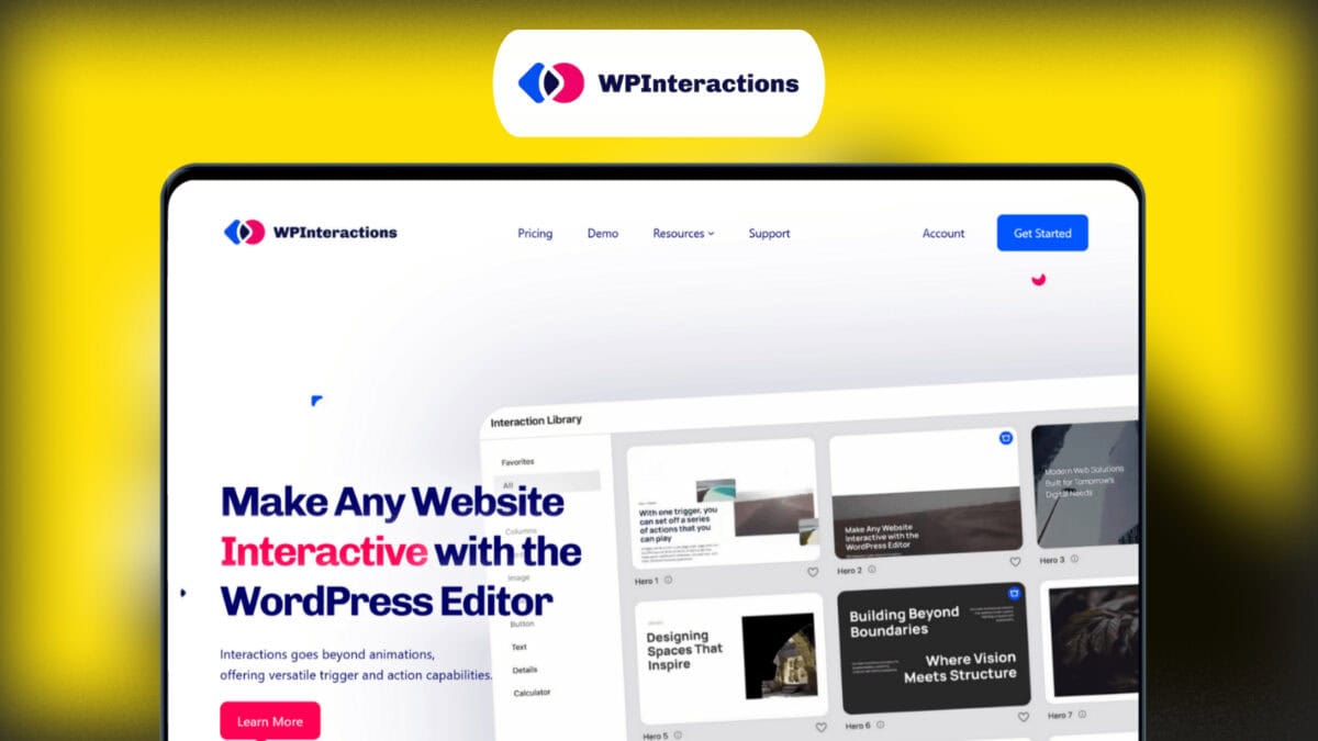 WP Interactions Lifetime Deal Featured