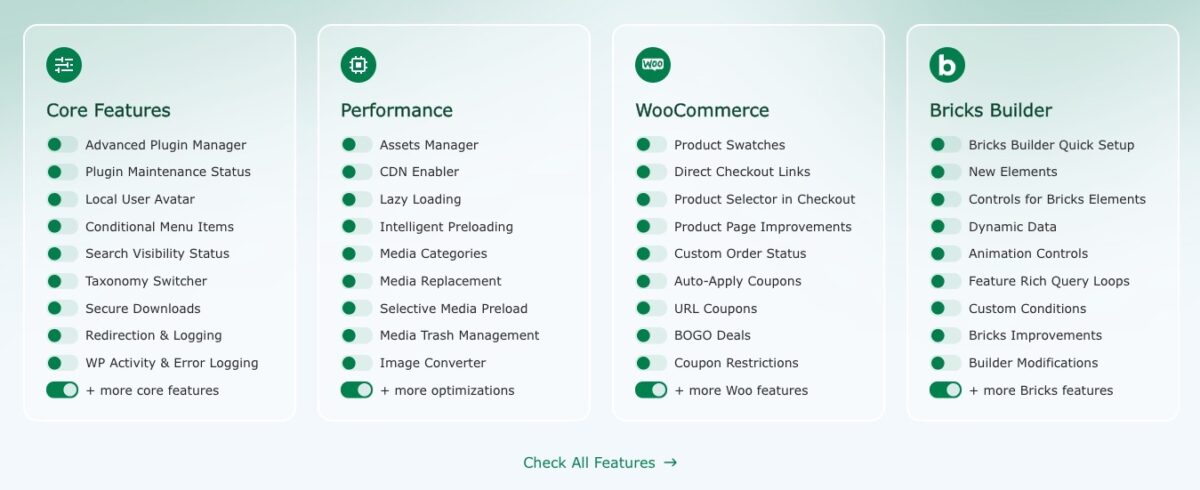 Classic monks all features