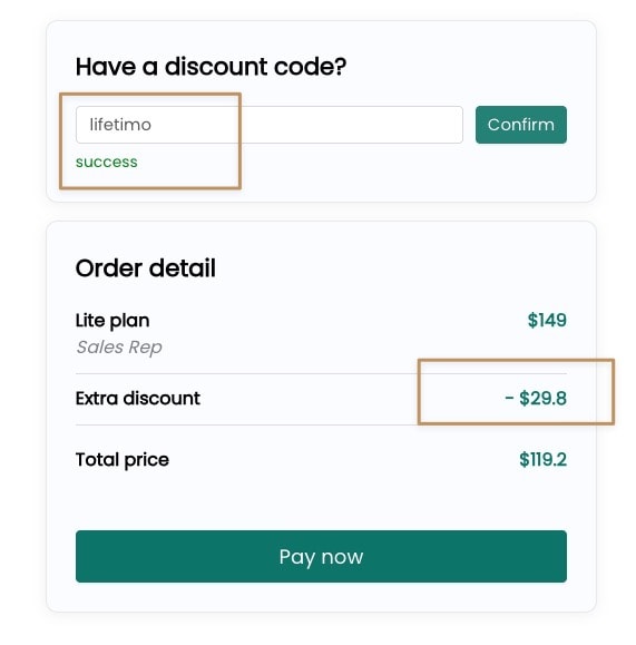 StrategyBrain AI Sales Rep Discount