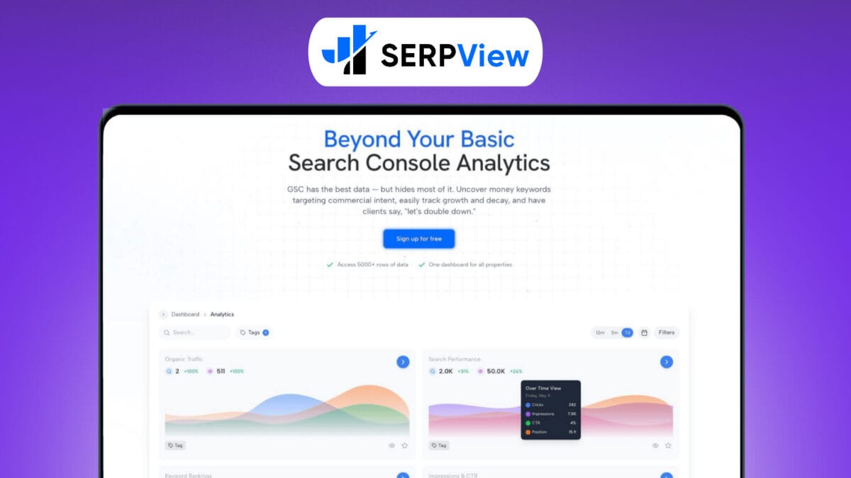 Serpview lifetime deal image
