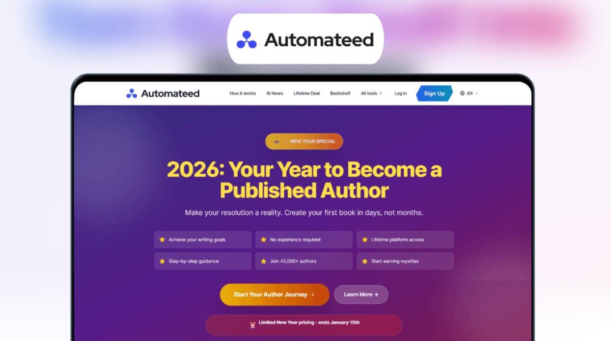 Automateed eBook Creator Lifetime Deal Featured