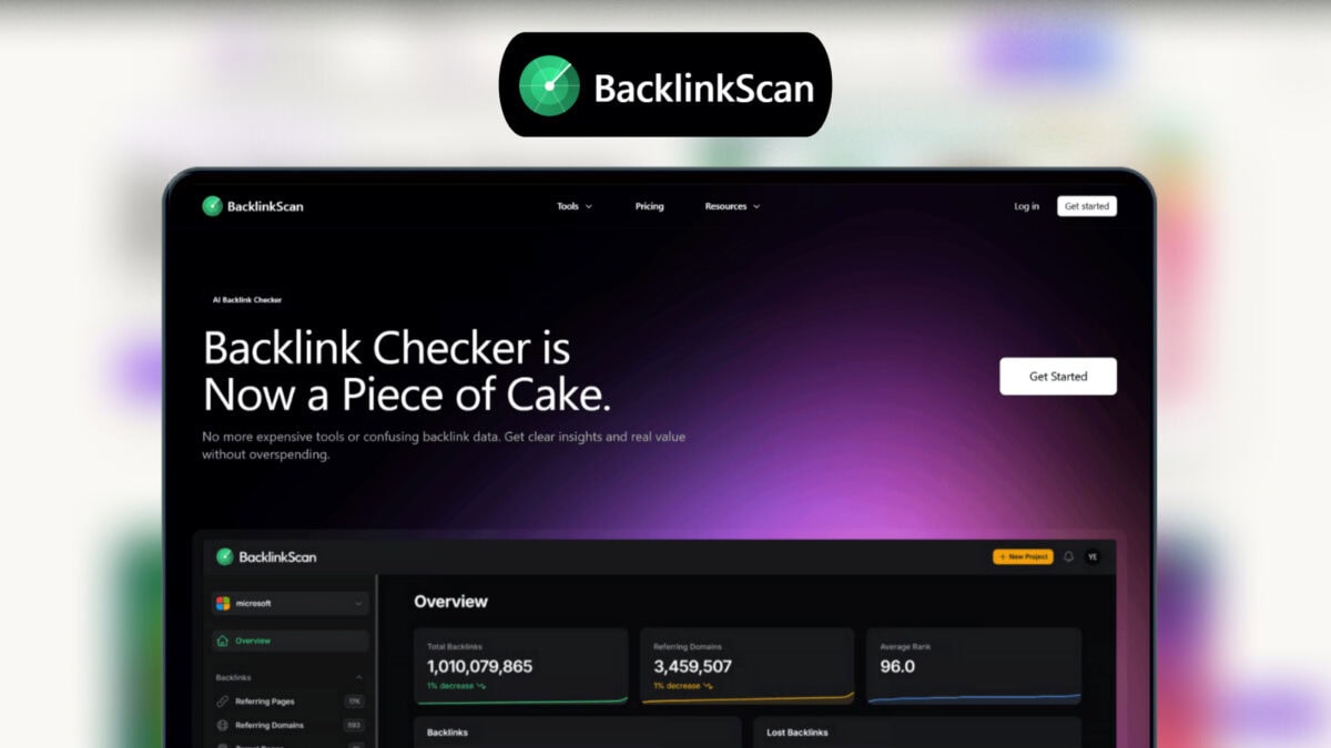 BacklinkScan Lifetime Deal | Fast Backlink Insights
