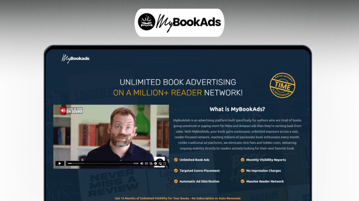 MyBookAds Lifetime Deal Featured