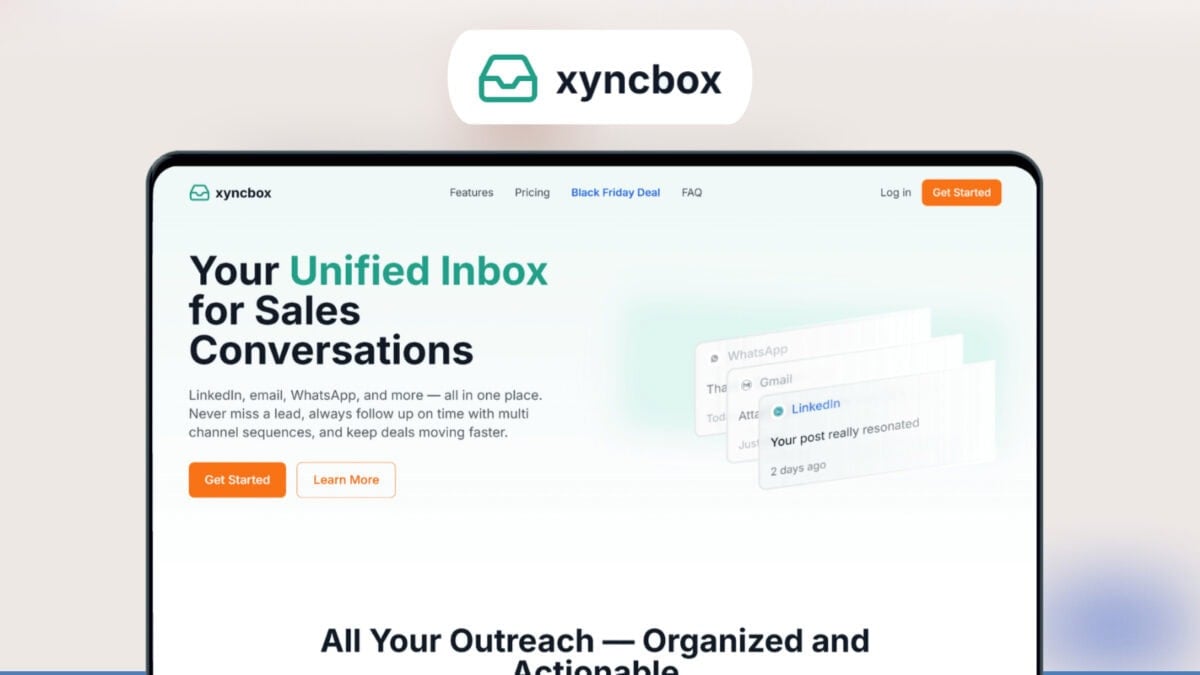 Xyncbox Lifetime Deal – AI-Powered Unified Inbox