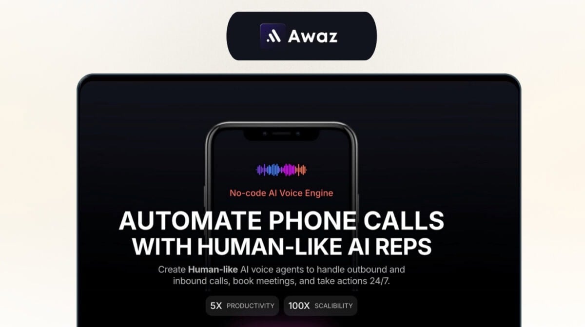 Awaz Lifetime Deal | Automate Calls, Bookings & Follow-ups