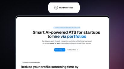 HuntYourTribe Lifetime Deal | Portfolio-First ATS for Startups