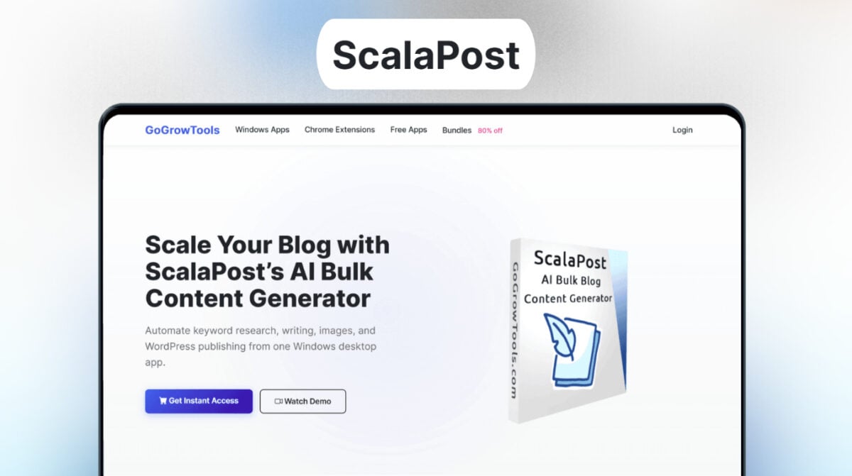 ScalaPost Lifetime Deal Featured