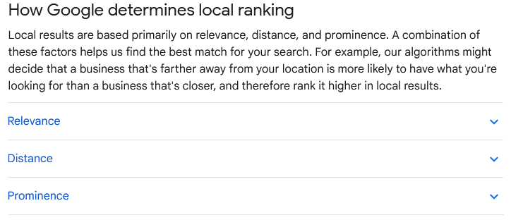 Google Local Search Results - What You Need to Know 3 google ranking