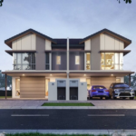 New housing project in Taman Mount Austin, Johor Bahru.