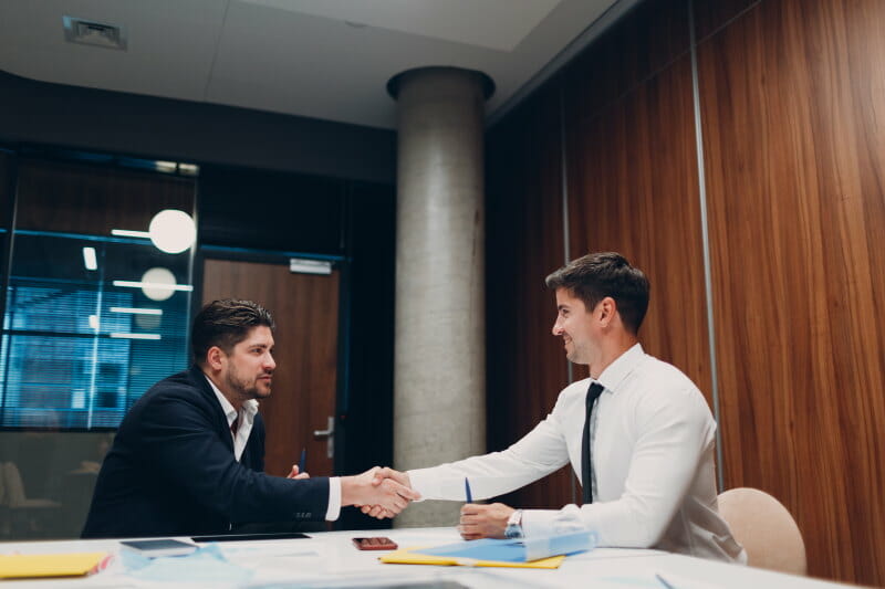 successful interview after a strong motivation letter introduction