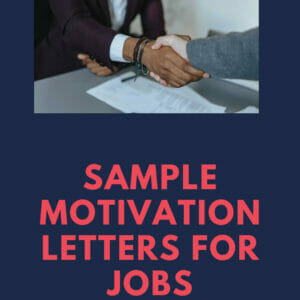 10 Sample Motivation Letters for Job Applications