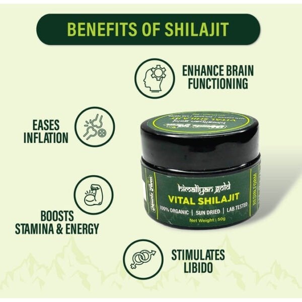 Gold Graded Quality Mountofarm Vital Shilajit 20g – Pure Shilajit from Skardu Pakistan
