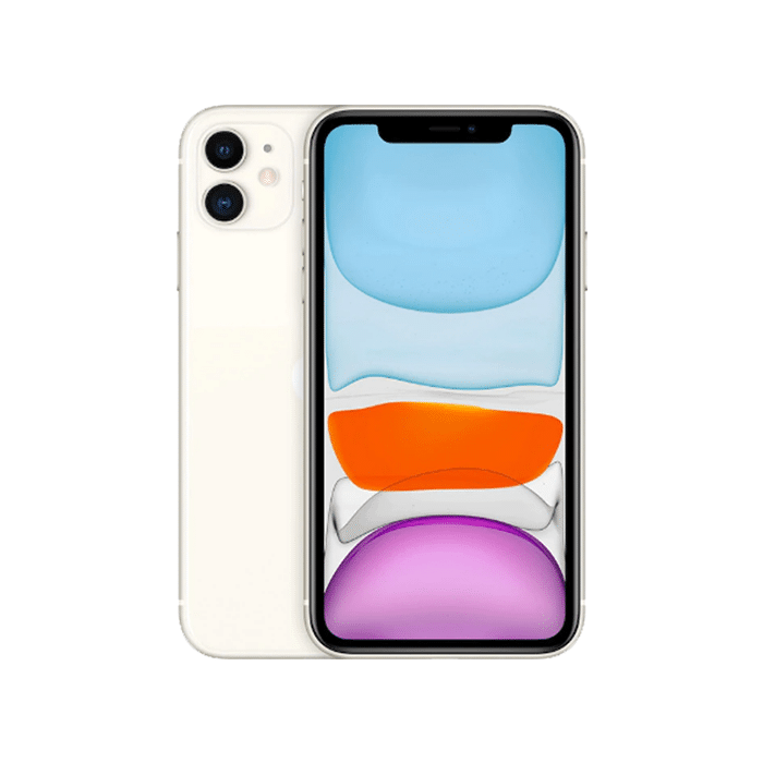 iPhone 11 64 GB Vit - Premium - 100% Batteri - Image 1