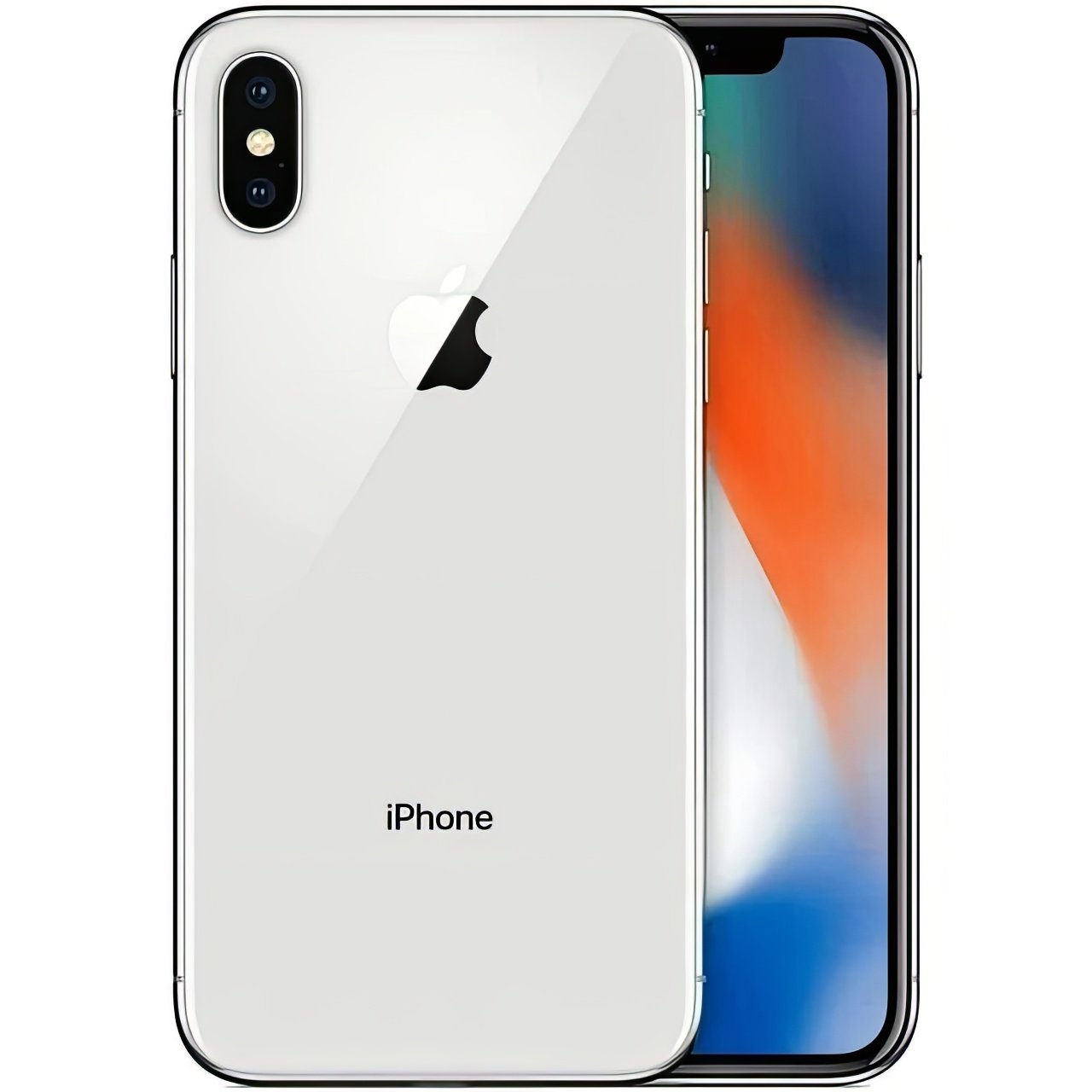 iPhone X 64 GB Vit Jättebra Skick Batteri 100% - Image 1