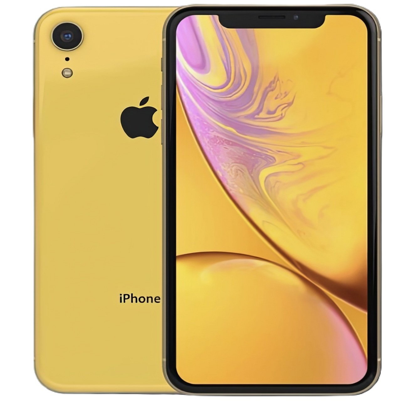 iPhone XR 64 GB Gul Utmärkt Skick 100% Batteri - Image 1