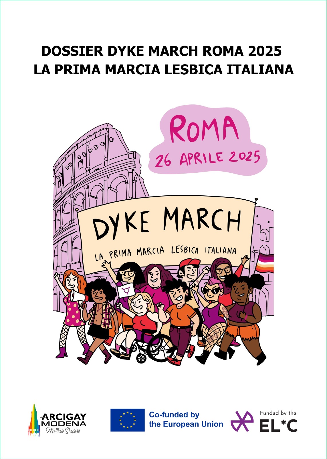 Dyke march locandina Arcigay modena