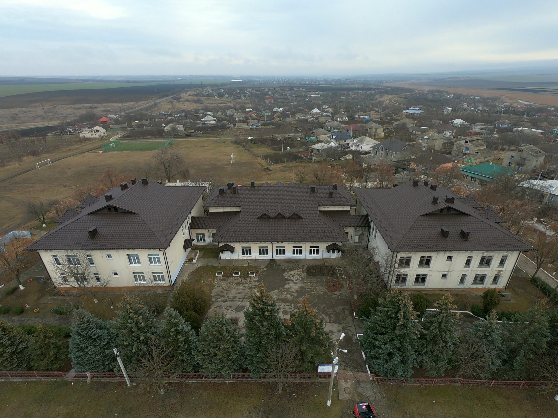 acoperiș grădinița Mărculești licitație