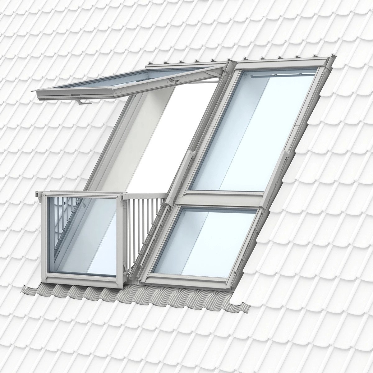 balcon velux cabrio lux