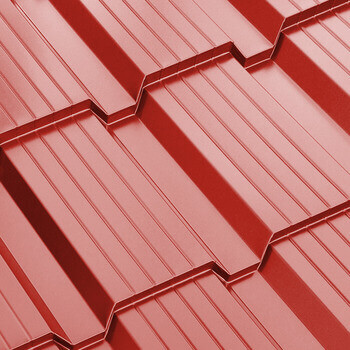 Standmet kaskad rosu aprins