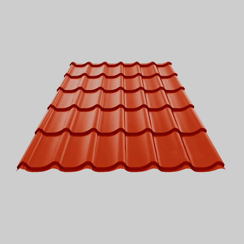 Țiglă metalică profnastil pentru acoperș Standmet monterrey caramiziu