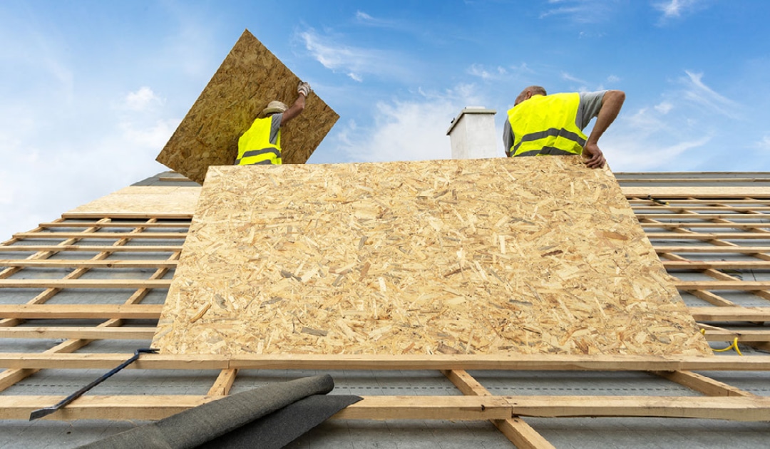Astereala acoperișului cu OSB