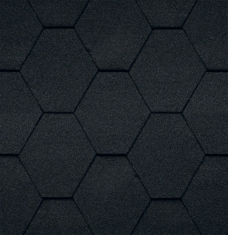 Șindrilă bituminoasă pentru acoperiș Kerabit K Black