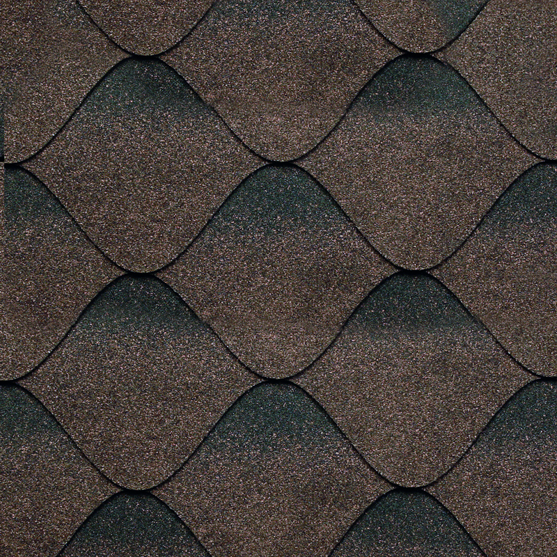 Șindrilă flexibilă pentru acoperiș Kerabit S Brown