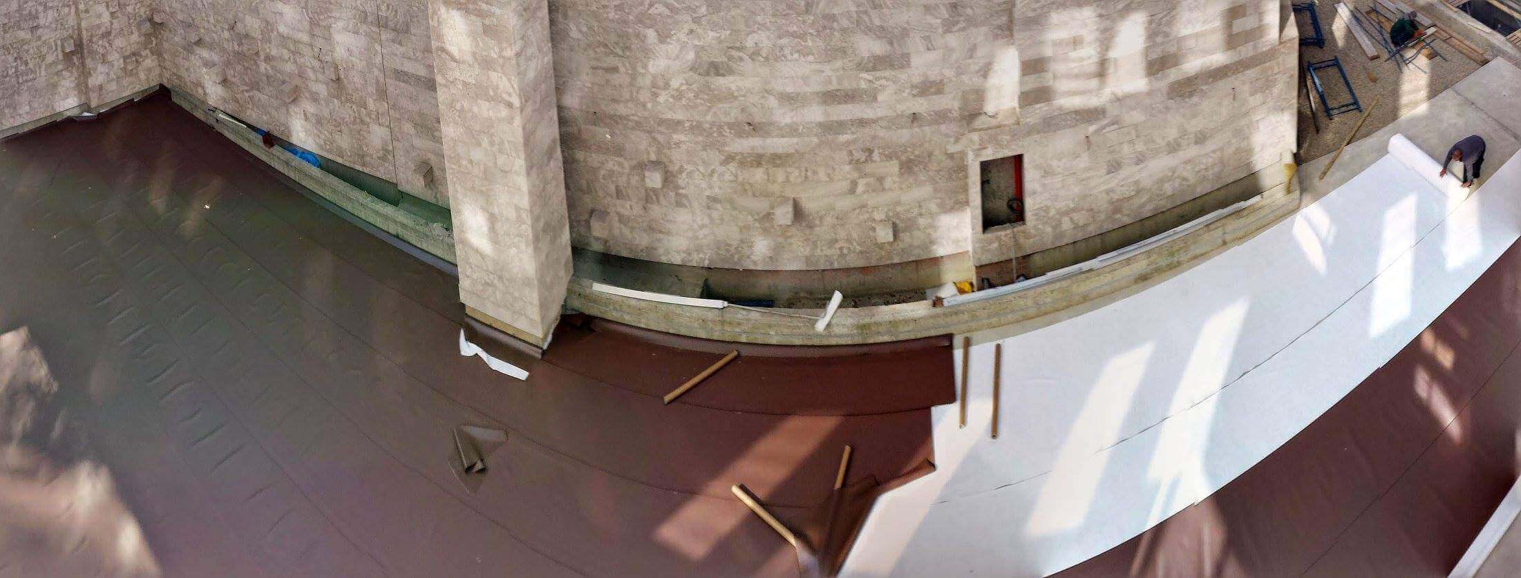 Hidroizolație parking la complexul Sky Tower pe str. V. Pîrcălab din Chișinău