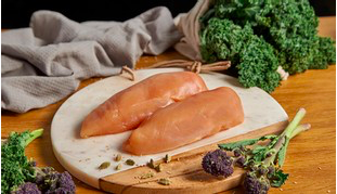 Pechuga pollo del rey entera