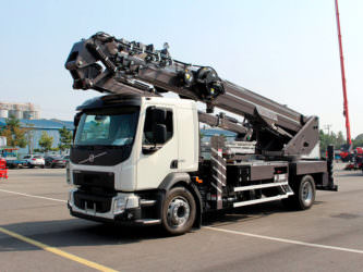 корейская автовышка 45 метров