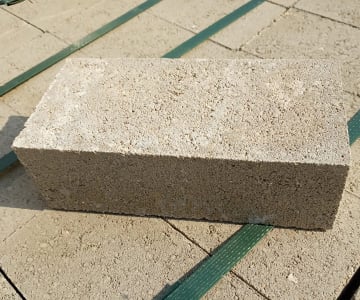 Natural Stock Brick on a Pallet of Bricks