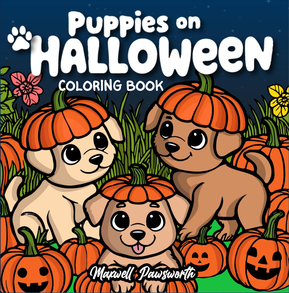 Puppies On Halloween