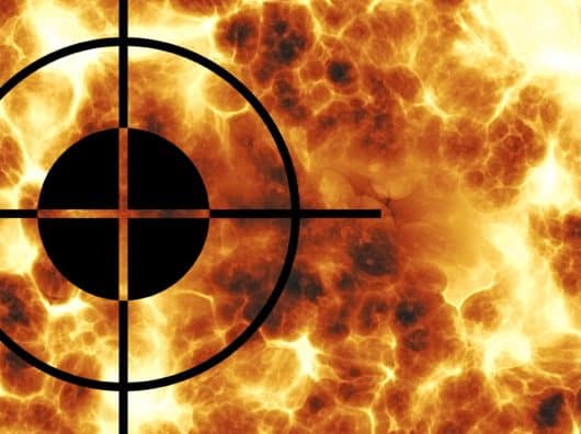 Kann man Reisen stornieren, wenn man Angst vor Anschlägen hat? Reisen stornieren wegen Angst vor Anschlag: , fadenkreuz, visier, brennpunkt