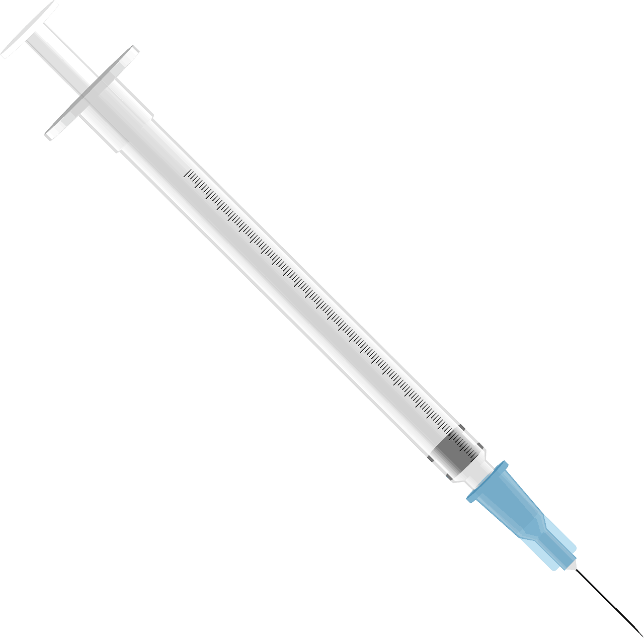 Angst vor dem schützenden Piks Spritze Injektor Spritzen Nadel Schuss Medizin