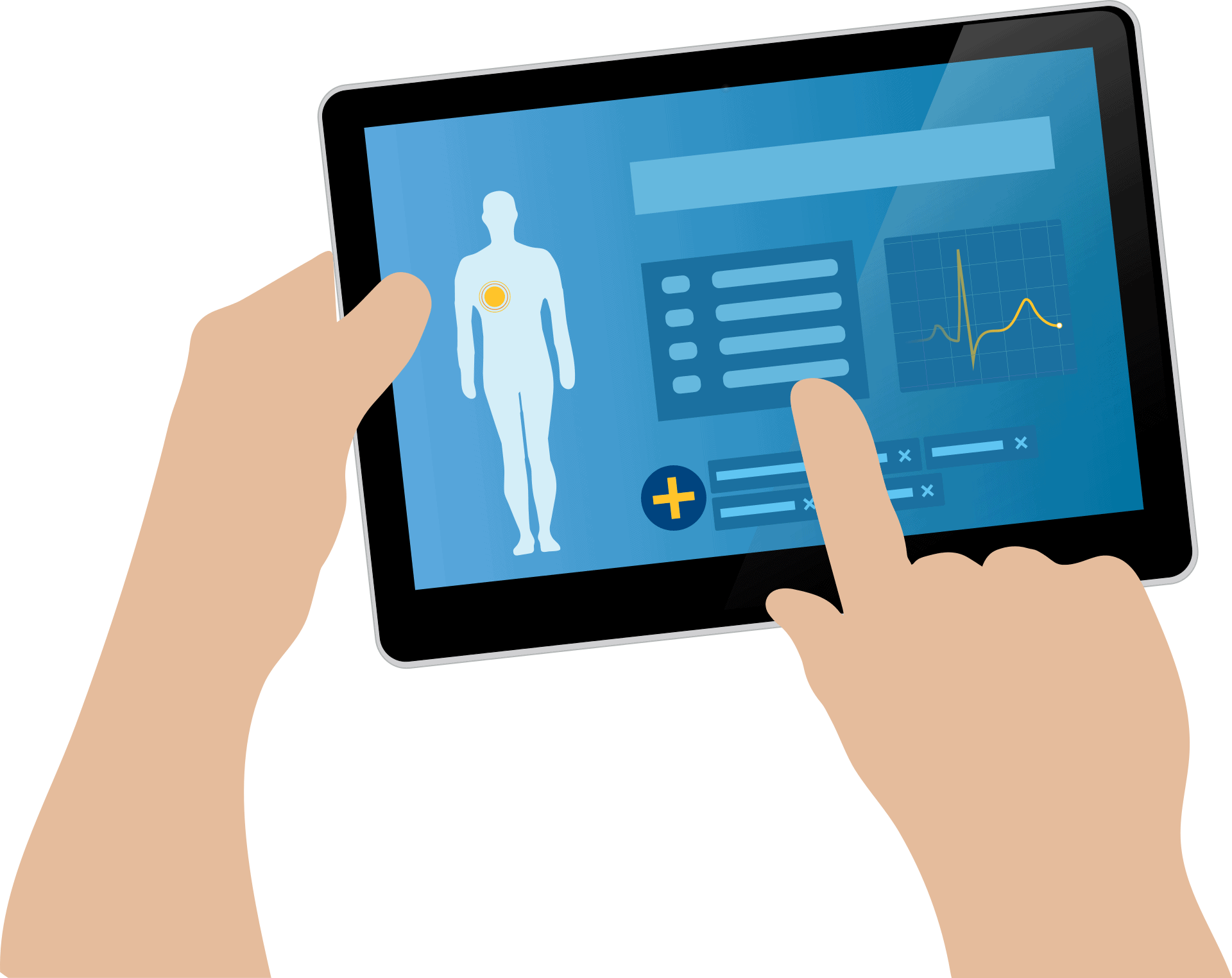 Patientenrecht: Akteneinsicht, medizin app: ehr, emr, elektronische patientenakte