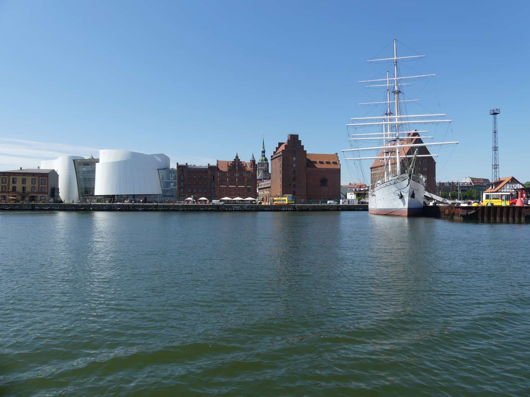 Die Ostsee ruft – Stippvisite in Stralsund Stralsund vom Wasser