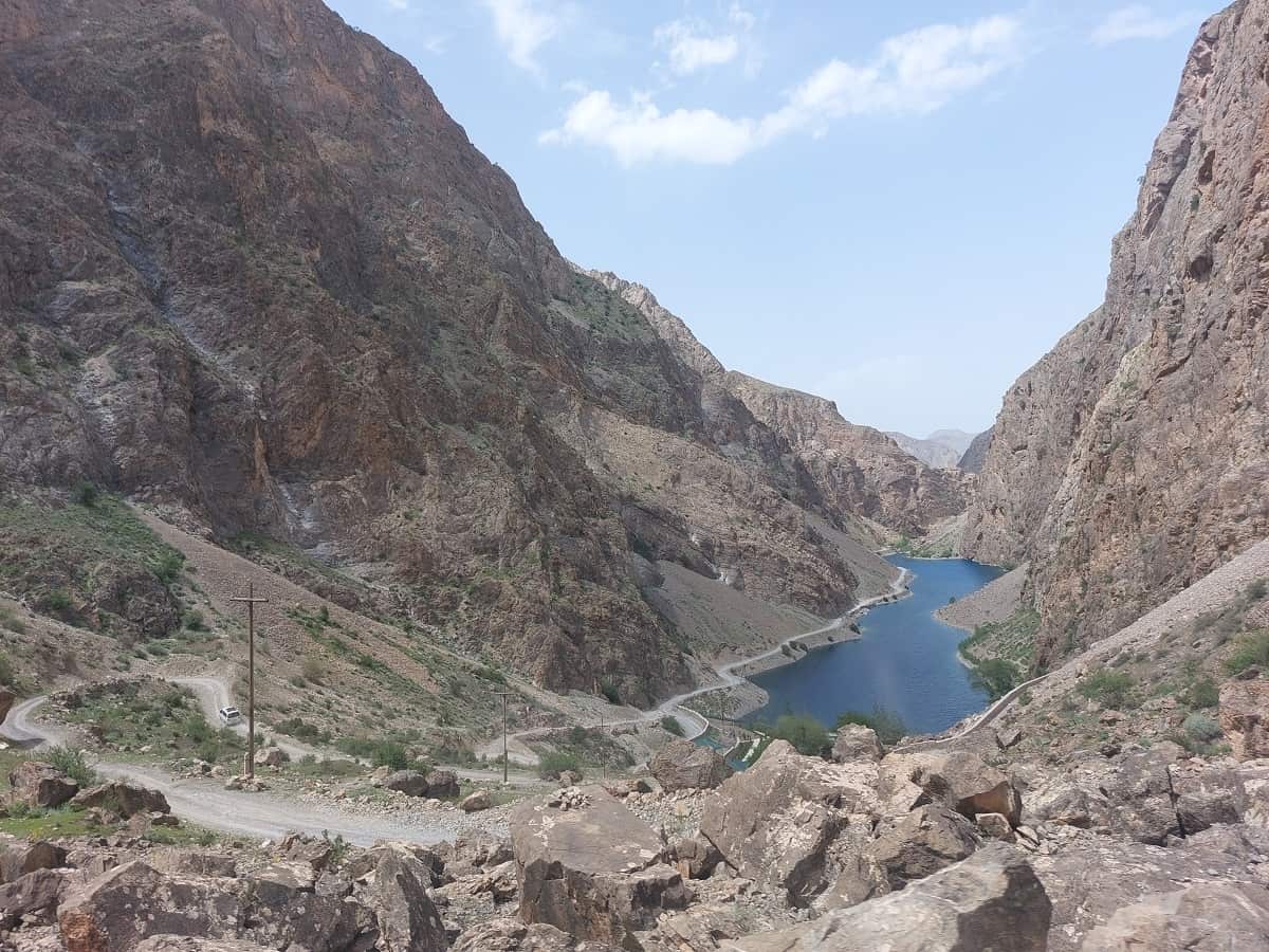 Der erste der sieben Seen im Fann-Gebirge.
Reise entlang der Seidenstraße
Foto: Dr. Ronald Keusch