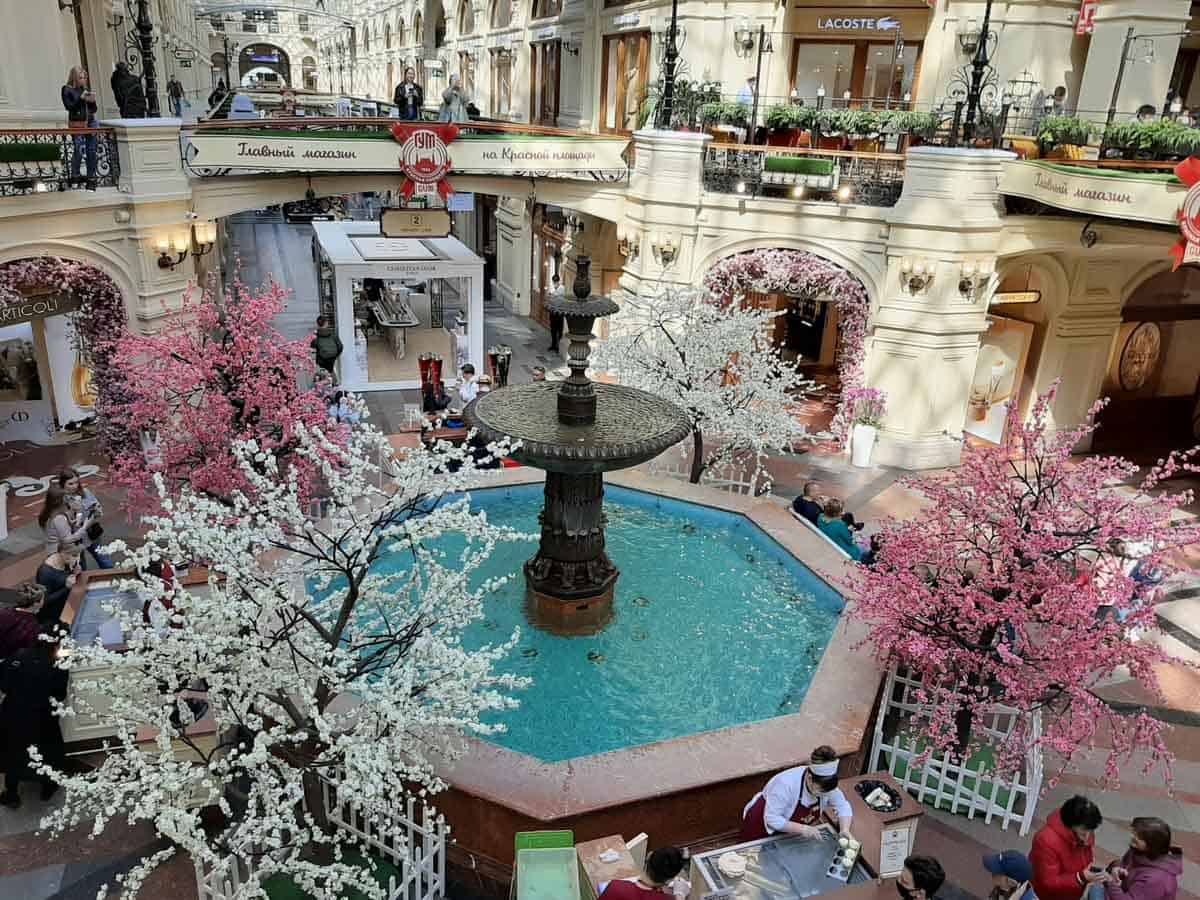 Impfreise nach Moskau/Russland
Kaufhaus GUM